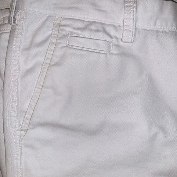 Reprieve Men’s Cotton Blend Relaxed Straight Life Khaki White Pants Size 40/30 - Picture 7 of 11